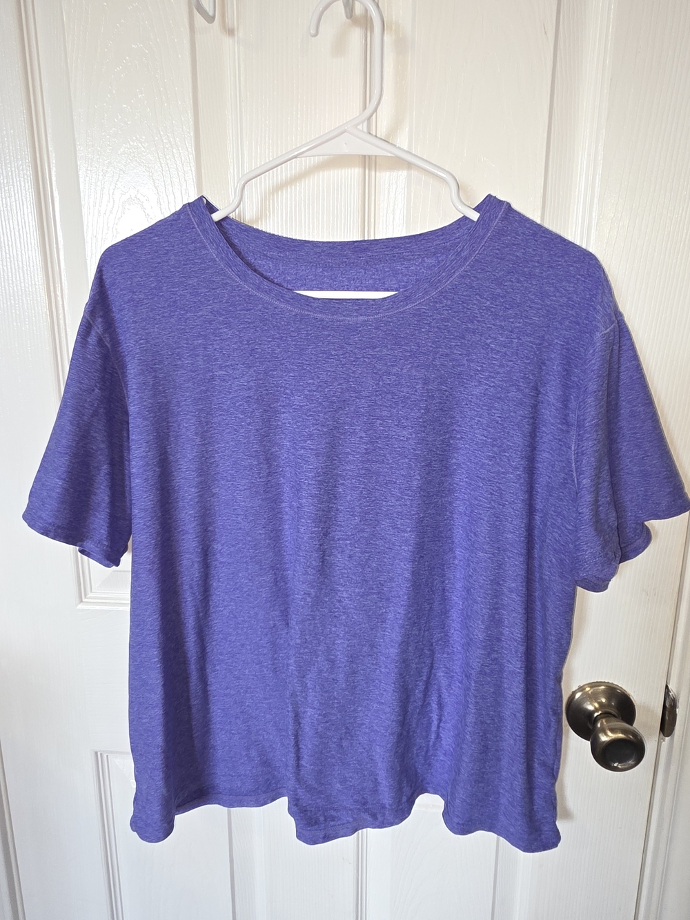 Everyday Relaxed Crewneck Tee - Purple